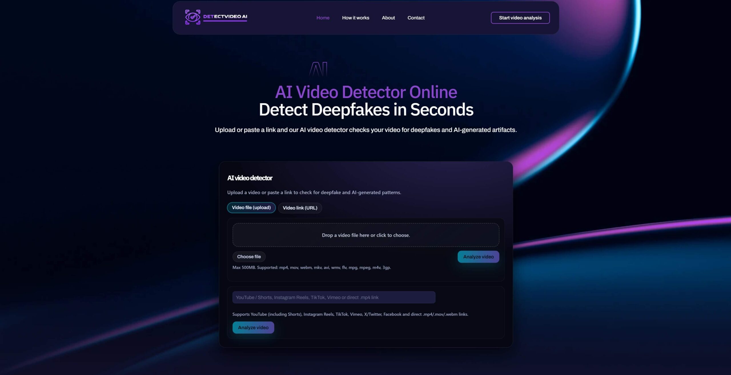 AI video detection - Before