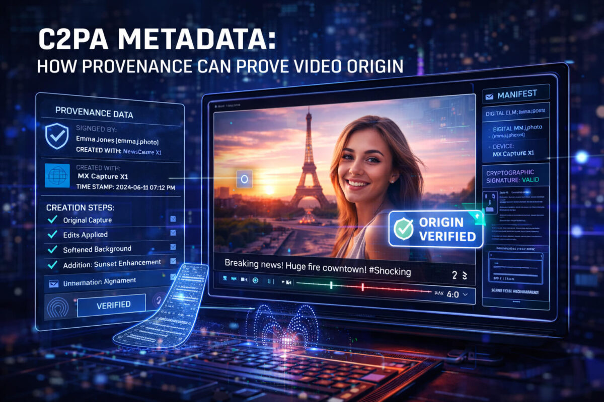 What C2PA can prove for a video